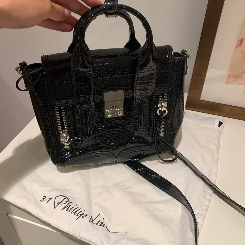 Phillip Lim Mini Pashli Patent Leather Satchel